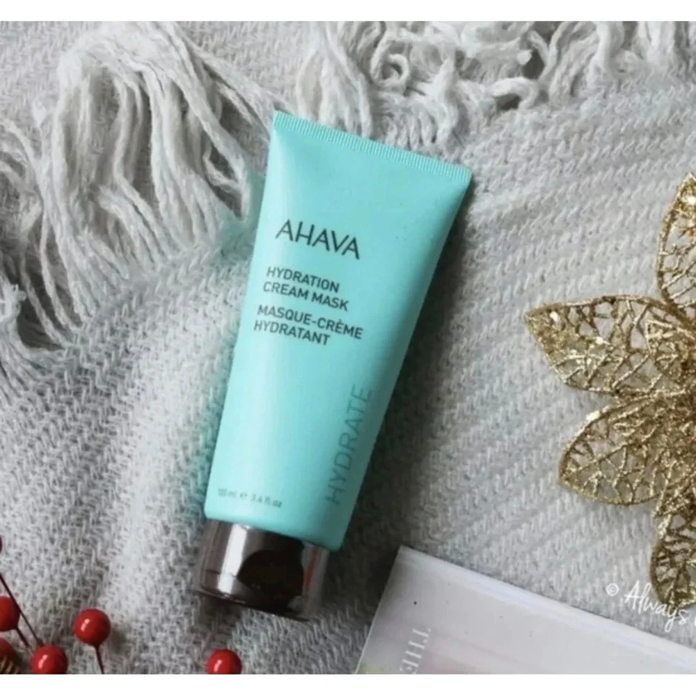 AHAVA Mask 100ml 3.4oz Dead Sea Mineral Hydration Face Treatment‎ Cream Mask
